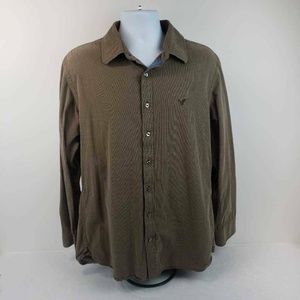 American Eagle Outfitters Mens Button Front Shirt